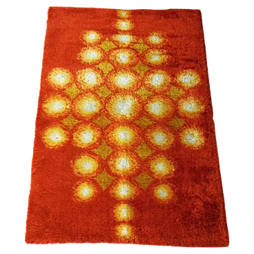 Ege Taepper Rya carpet, Denmark, 1970s