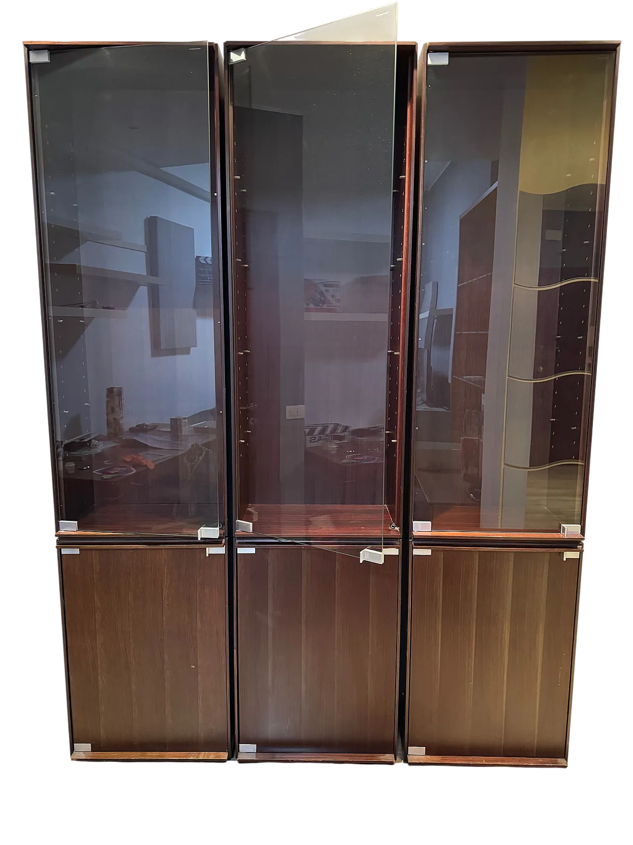 Arflex Cambridge bookcase, design Marco Zanuso, 70s 4