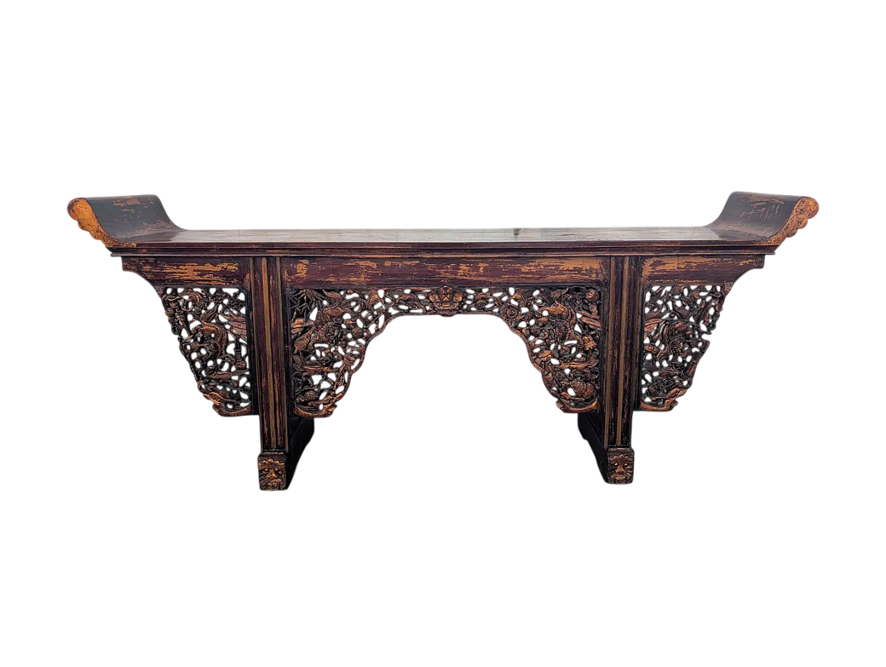 Consolle in legno cinese, '900 14