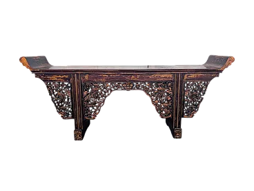 Consolle in legno cinese, '900