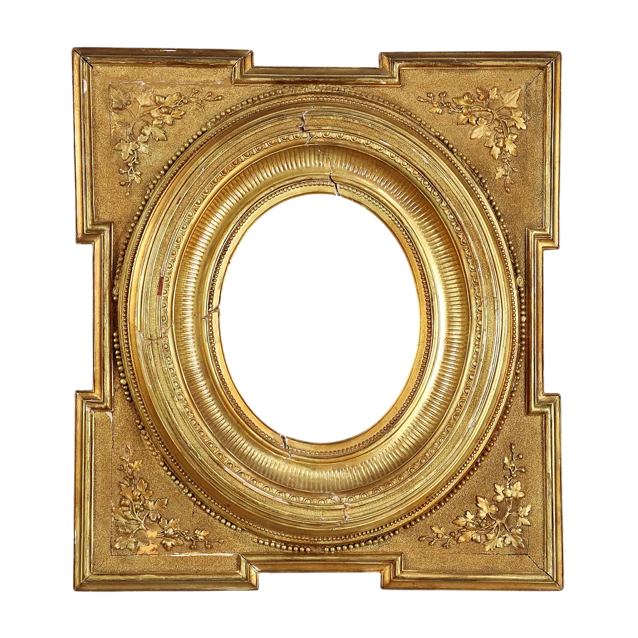 Gilded fir frame, early 19th century 11