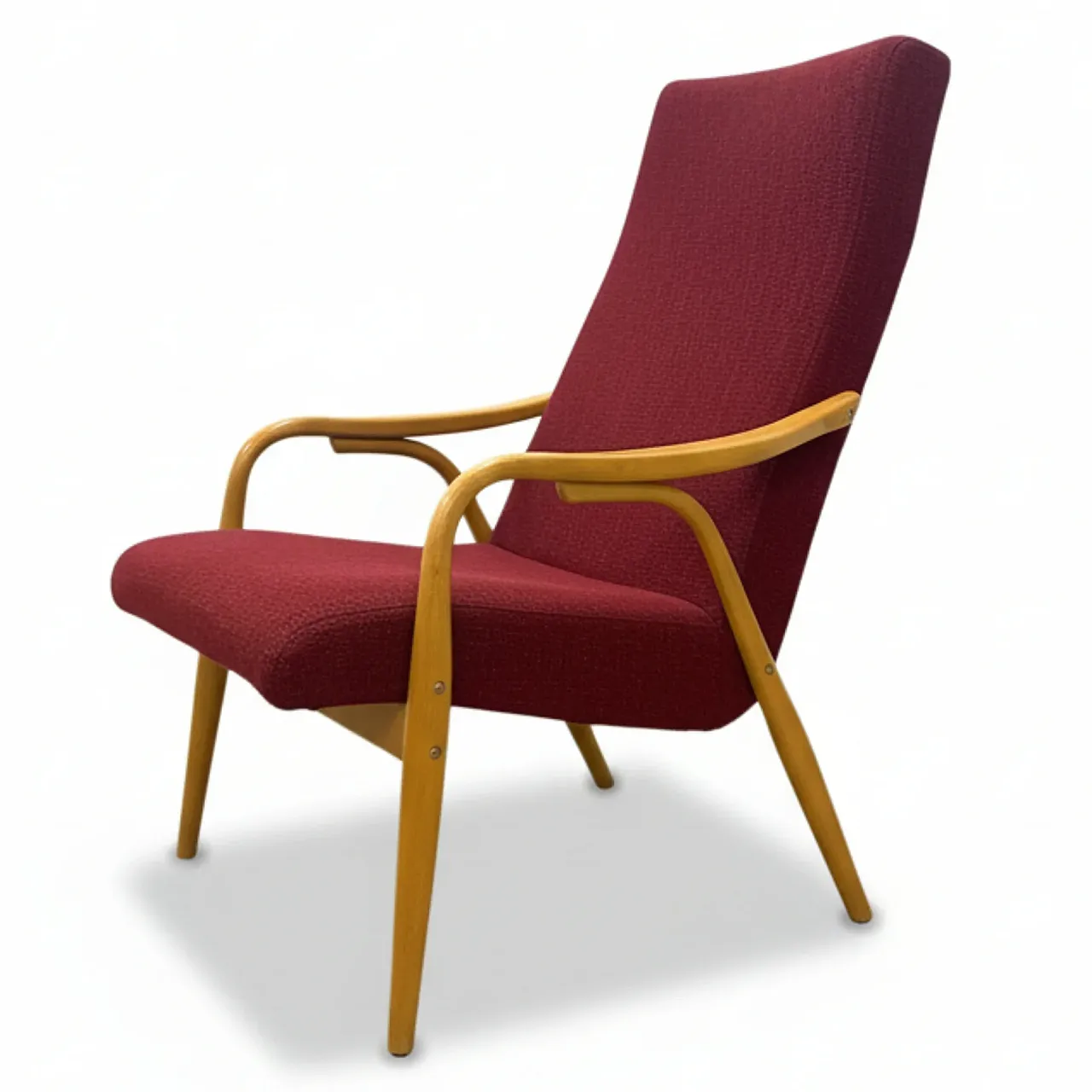 Poltrona retrò TON di Antonín Šuman, anni '60 1