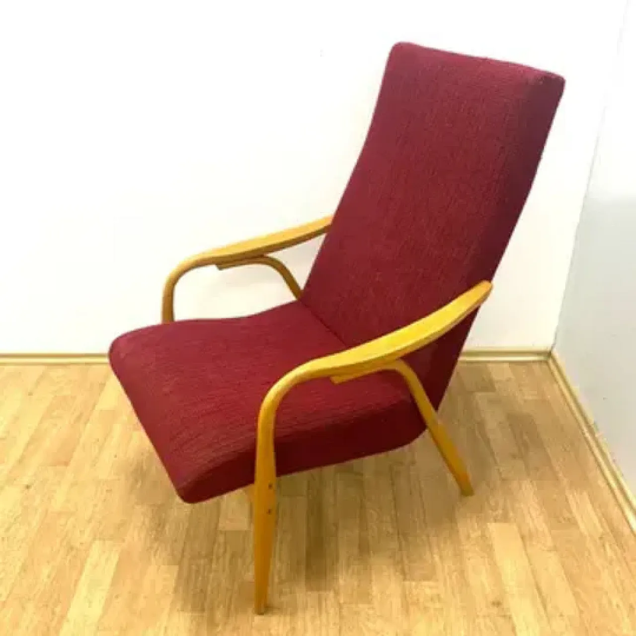 Poltrona retrò TON di Antonín Šuman, anni '60 7