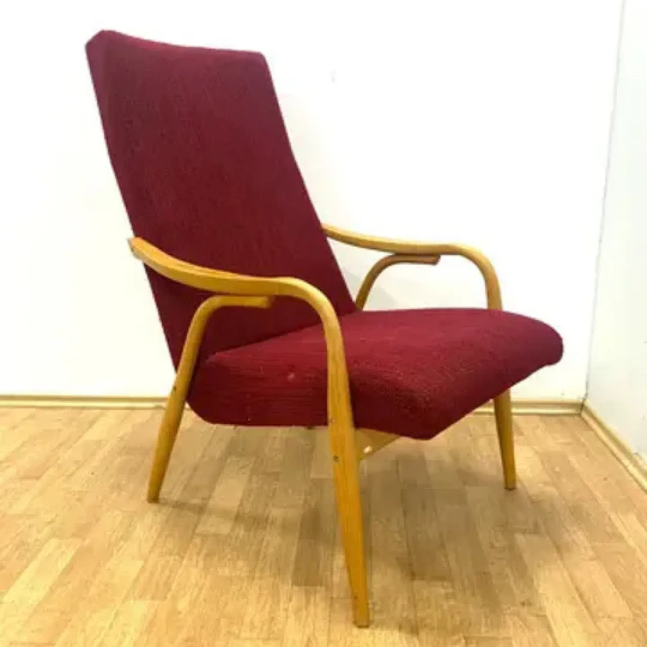 Poltrona retrò TON di Antonín Šuman, anni '60 9