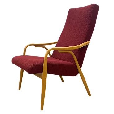 Poltrona retrò TON di Antonín Šuman, anni '60