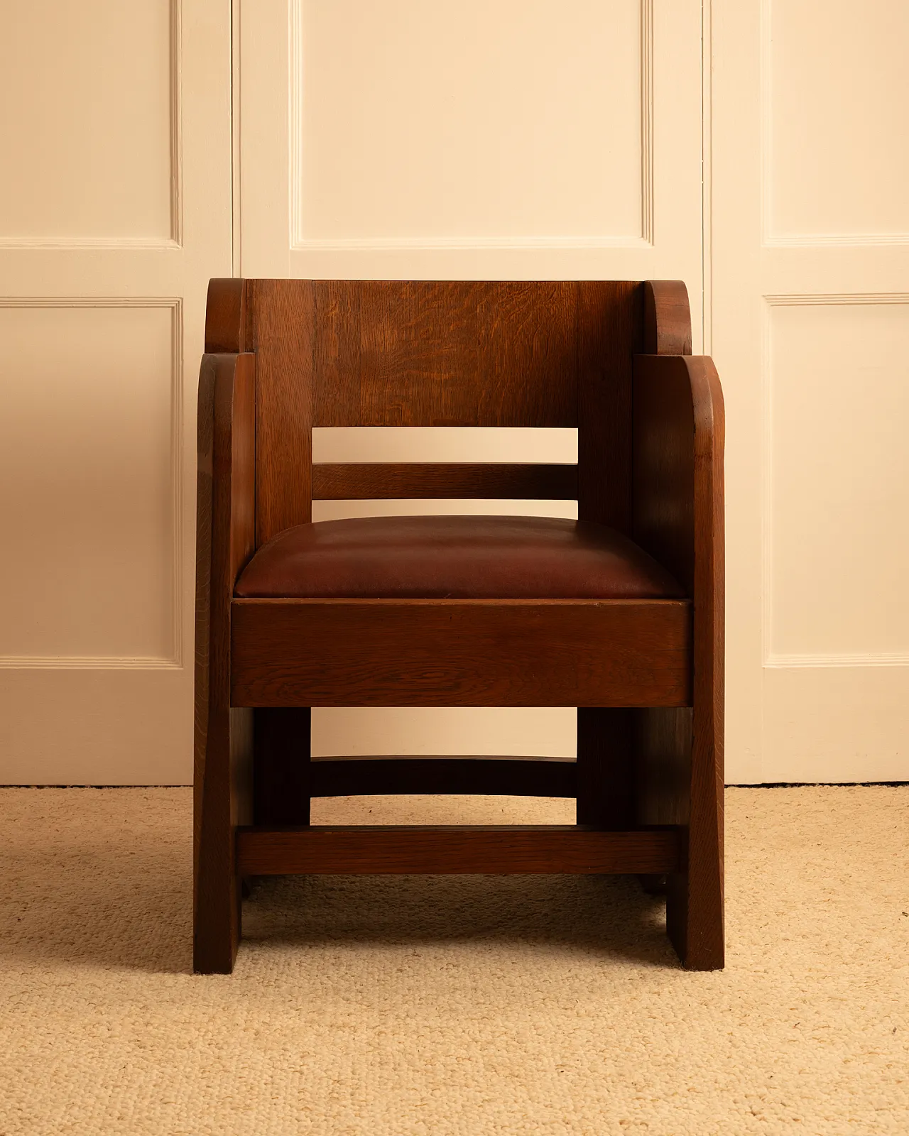 Pair of Anthroposophical armchairs, 30s 3