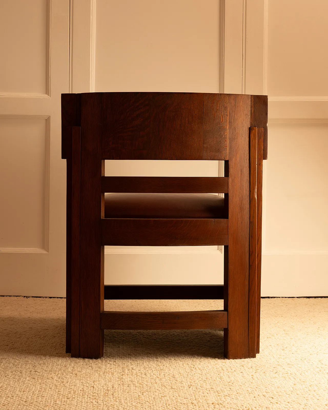 Pair of Anthroposophical armchairs, 30s 6