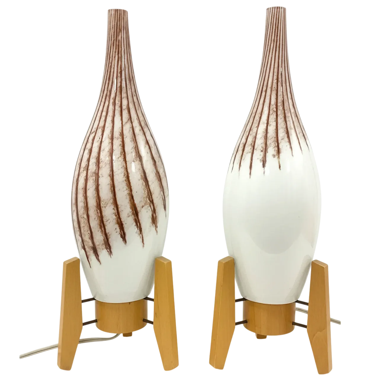 Pair of Mid-Century table lamps, 1960s 17