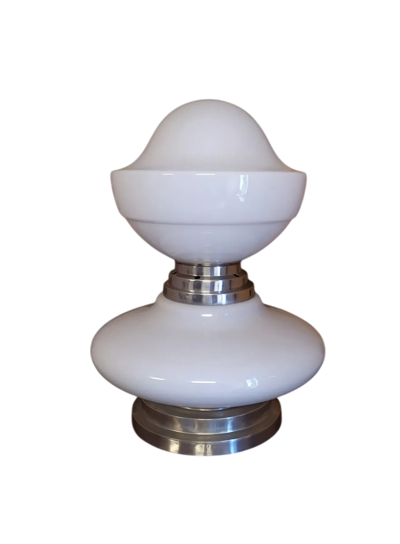 Lampada da tavolo in vetro di Murano di Mazzega, anni '70 10