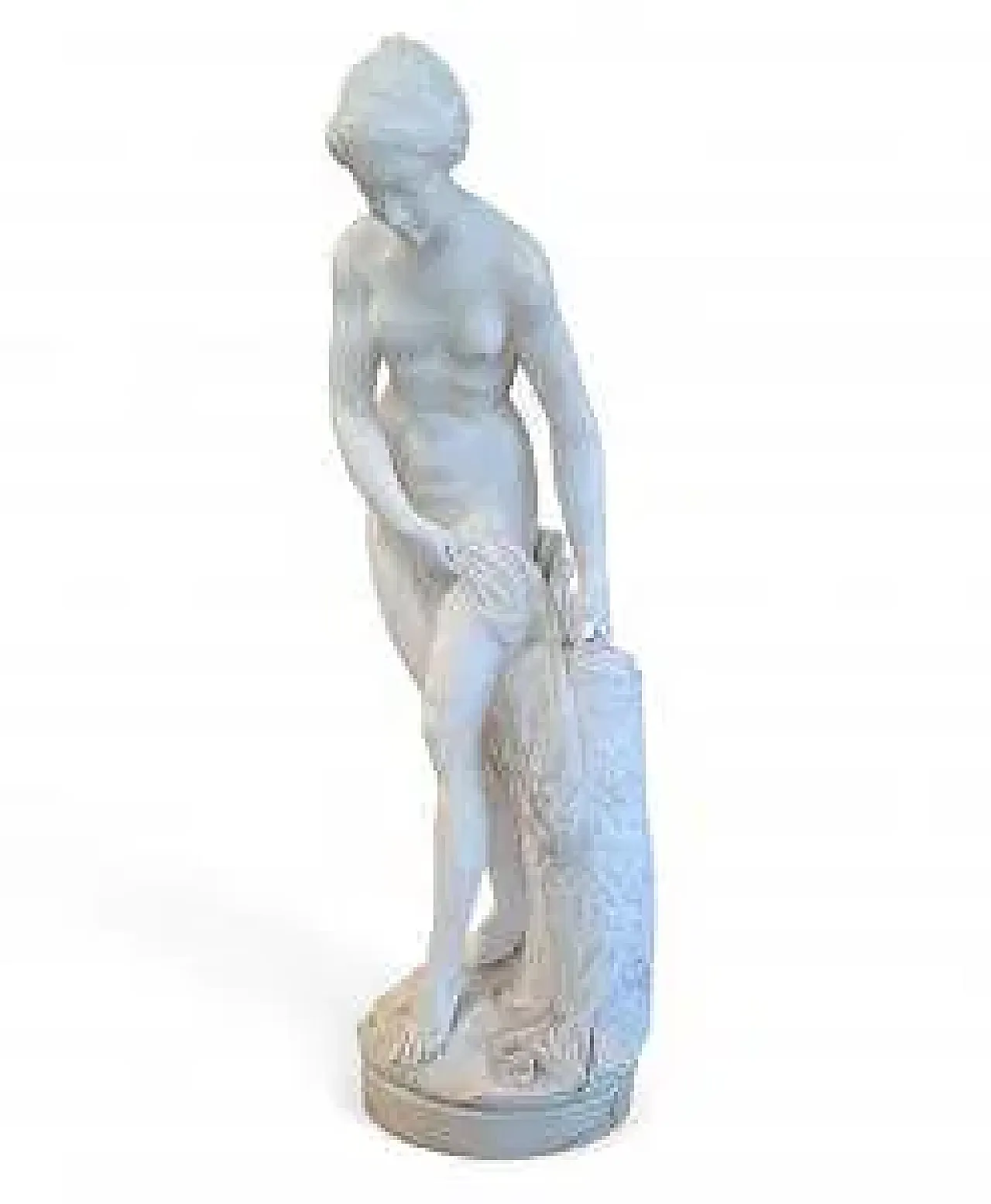 Venus Bathing, alabaster sculpture, mid-19th century 2