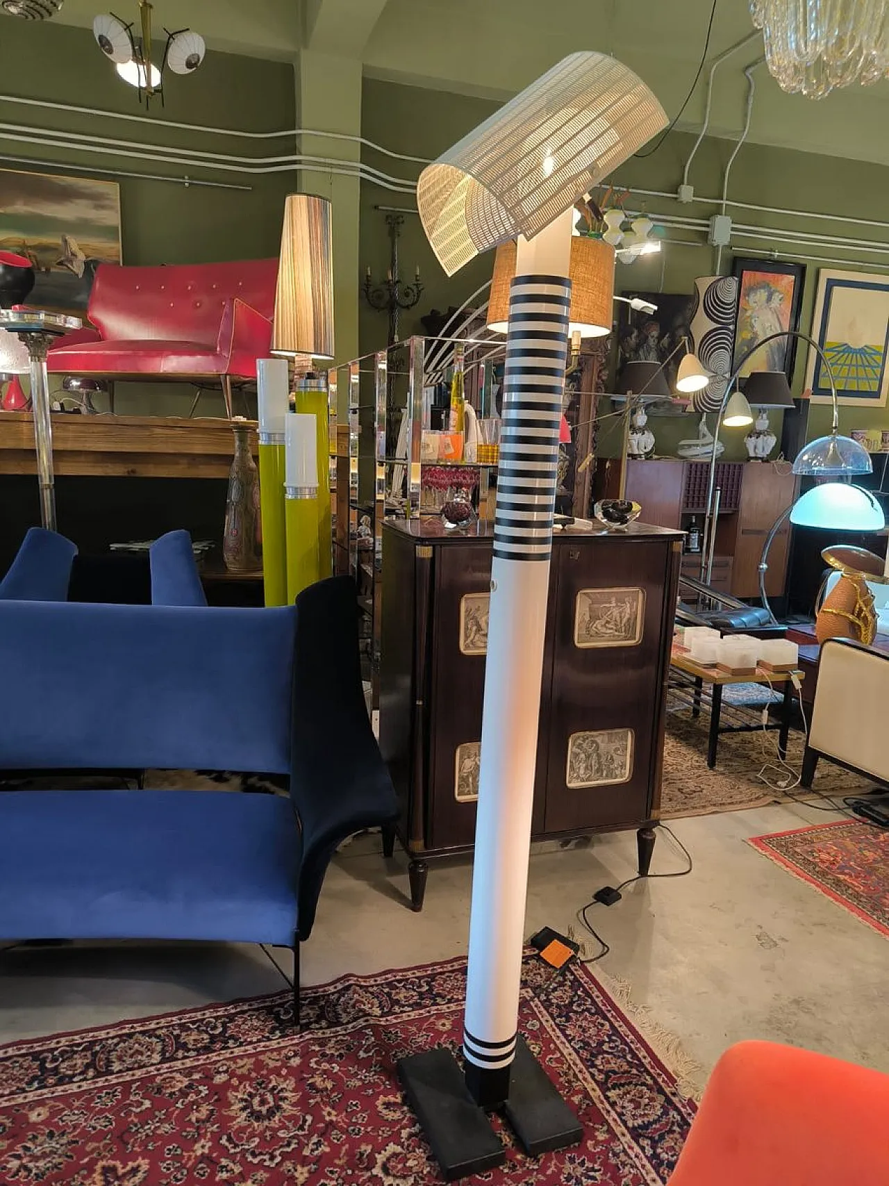 Shogun floor lamp from Artemide, 1980s 10