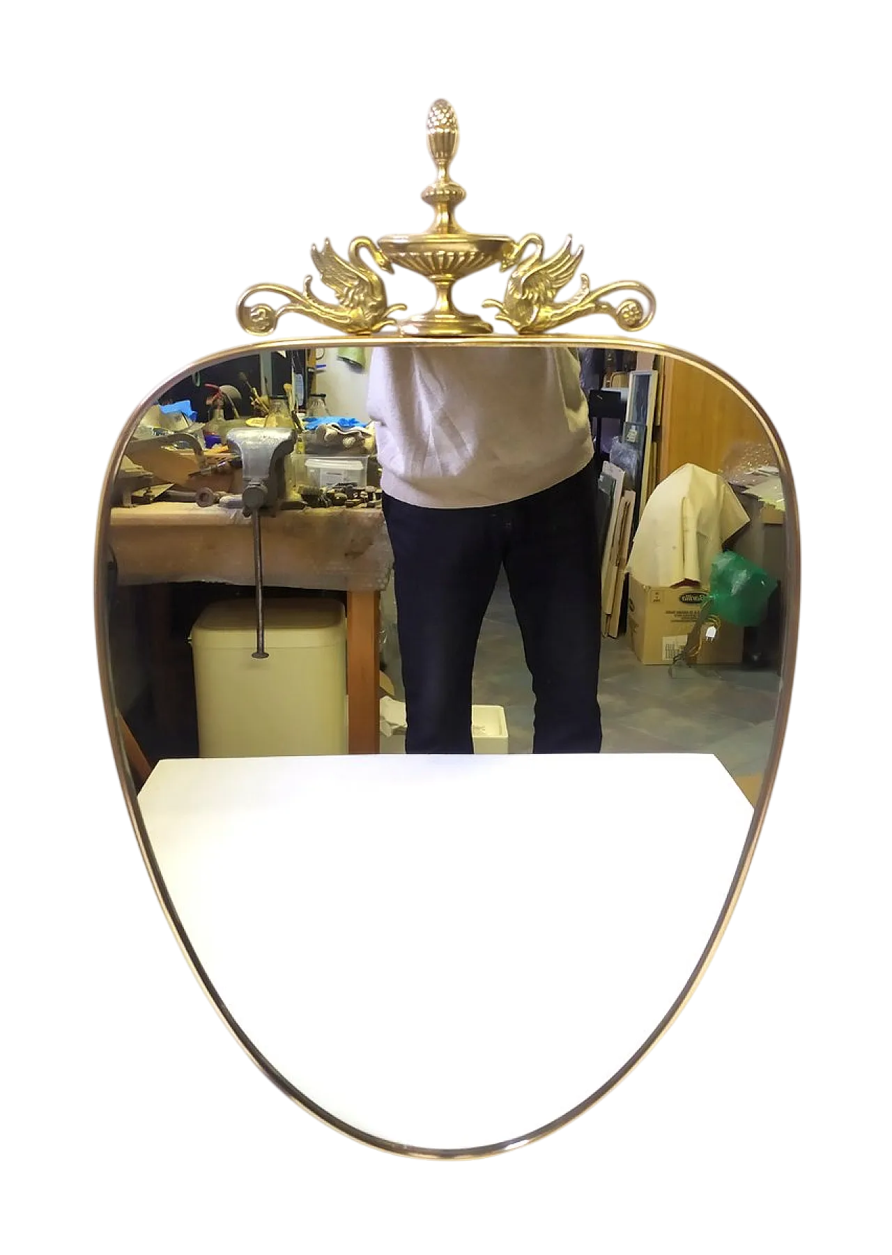 Specchio con cigni, anni '40 7