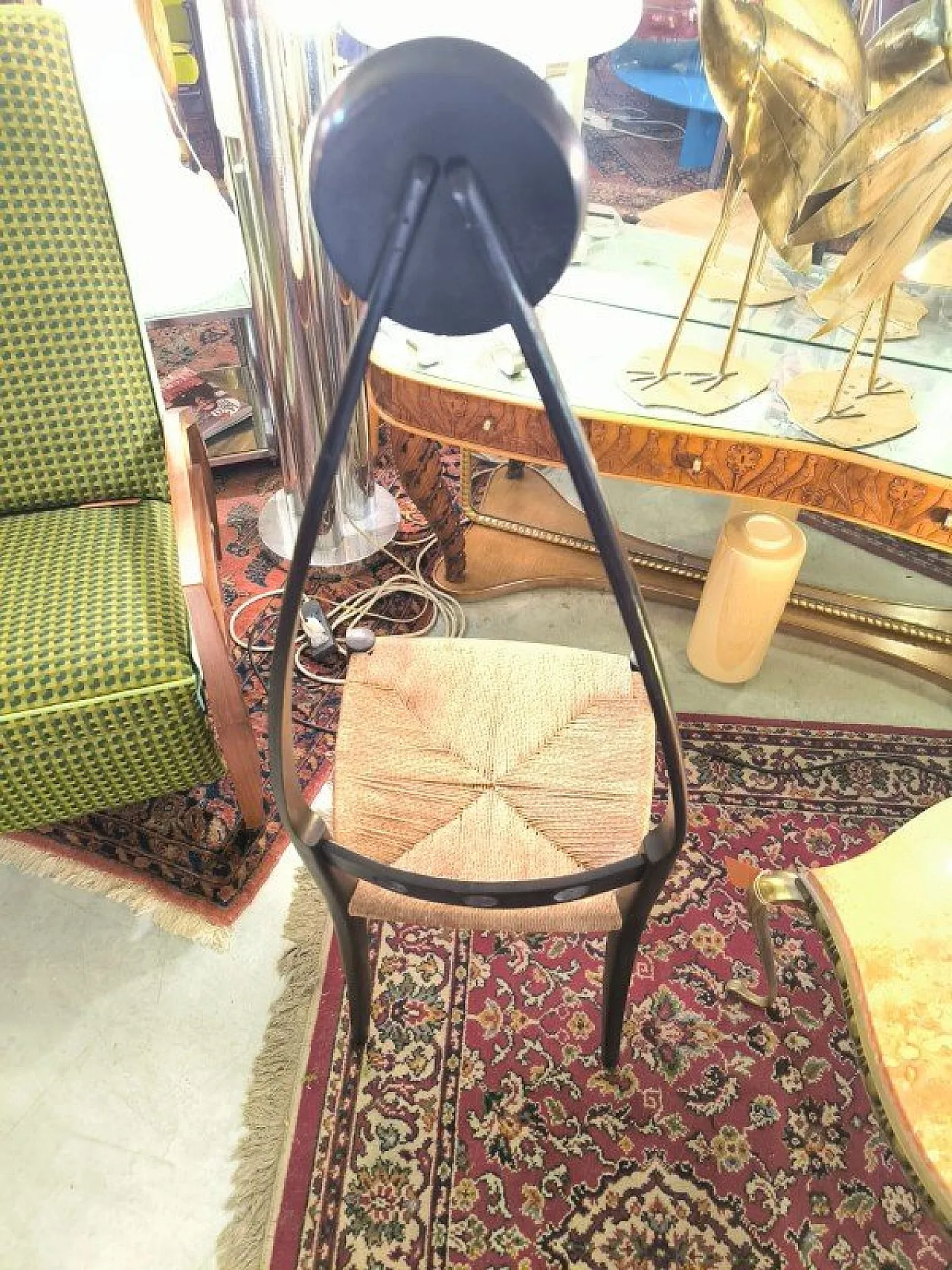 Pair of beech chairs, 1950s 4