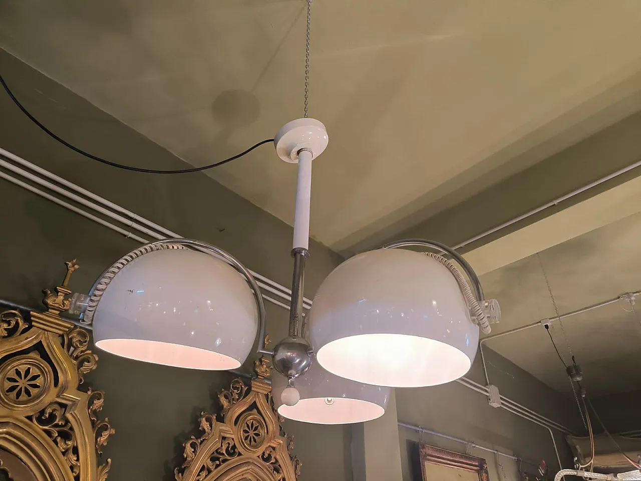 Sospensione regolabile con semisfere, anni '70 1