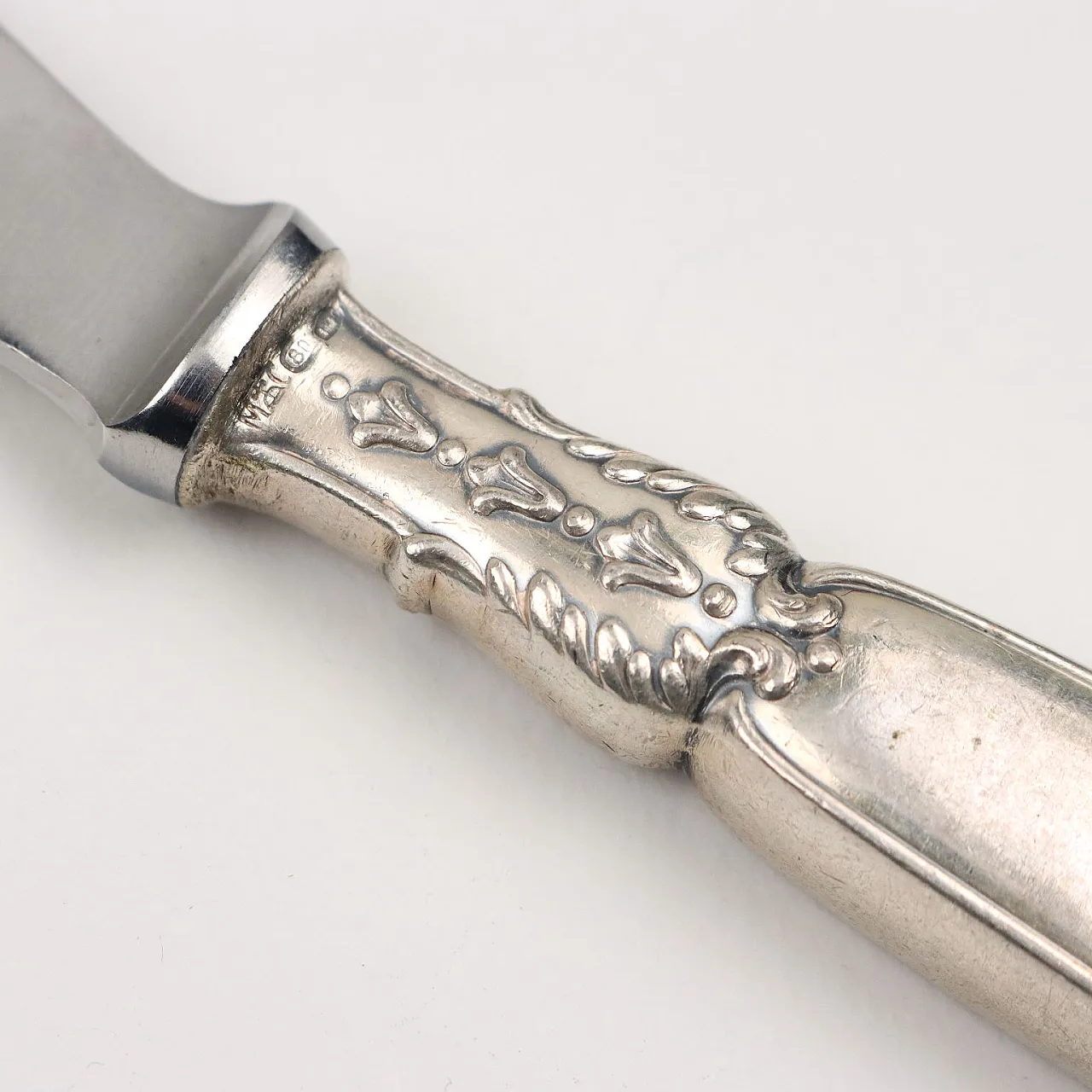 Servizio di posate in argento inciso, '900 5