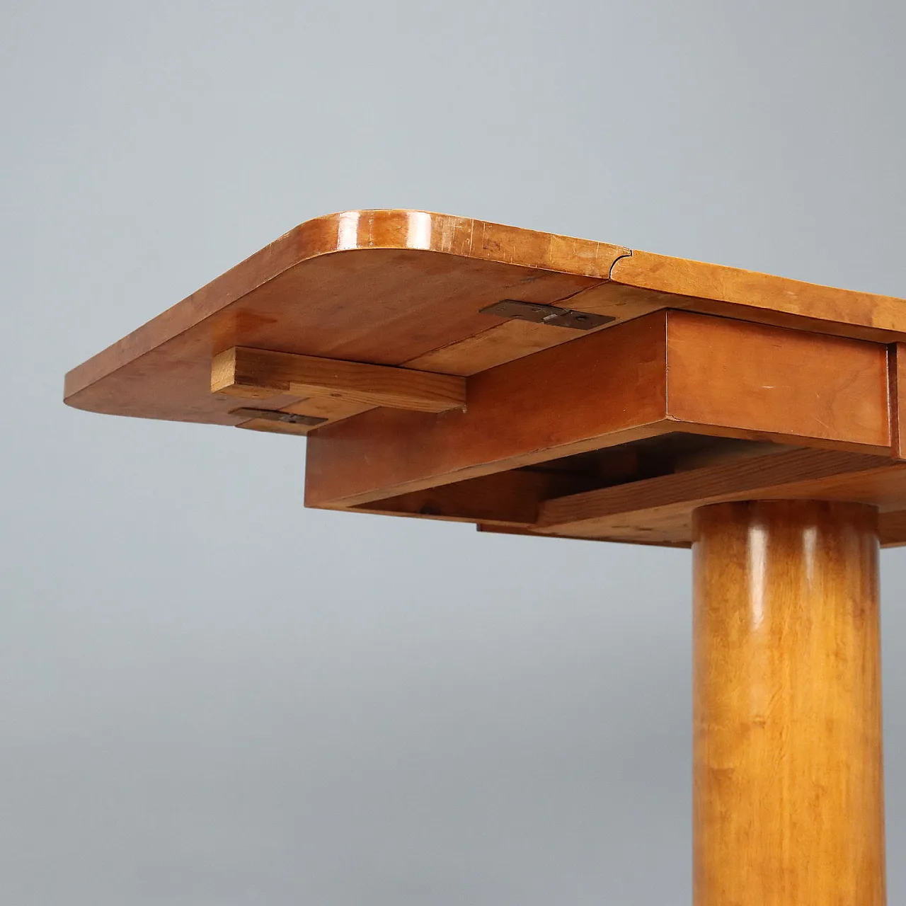 Tavolino in acero, fine '800 5