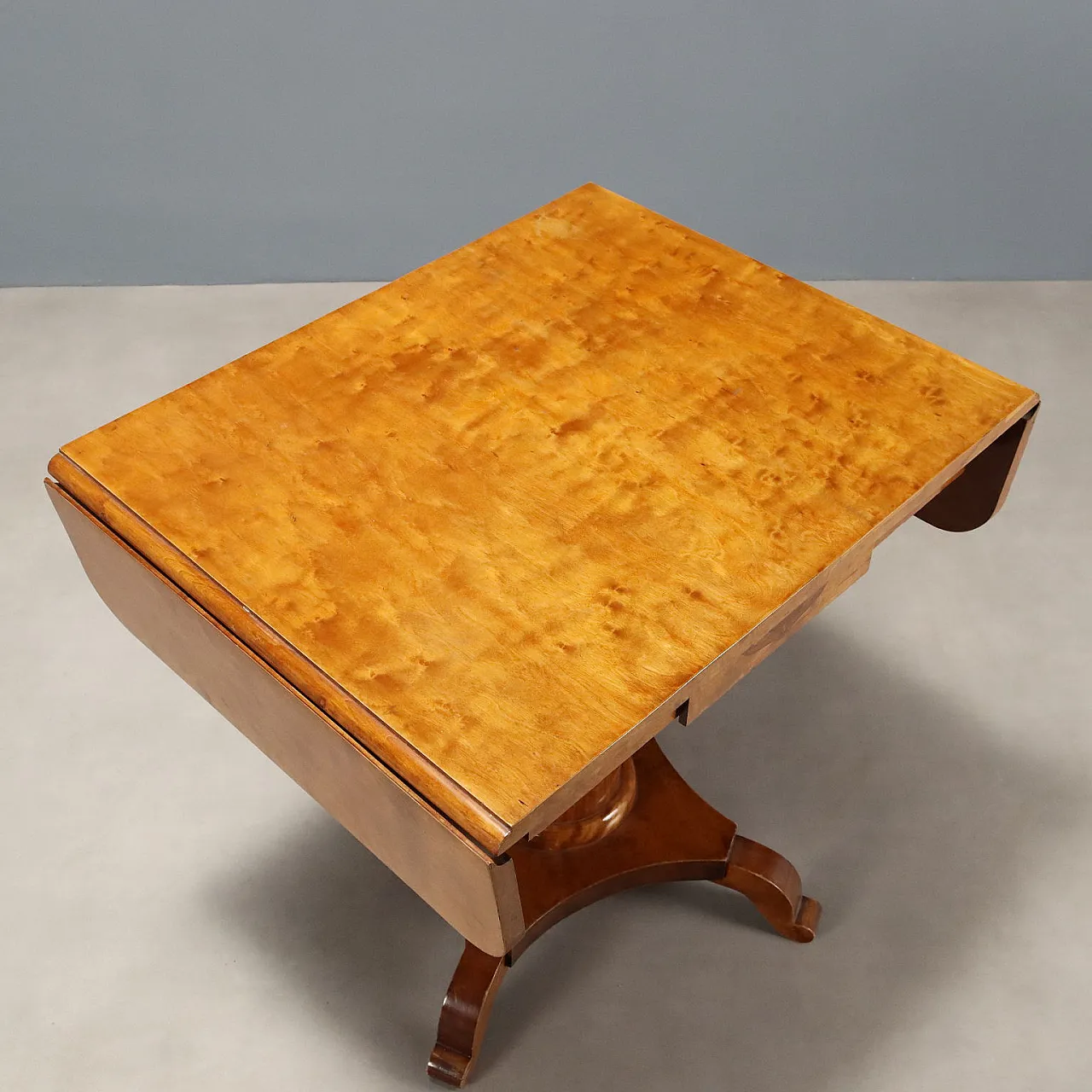 Tavolino in acero, fine '800 9