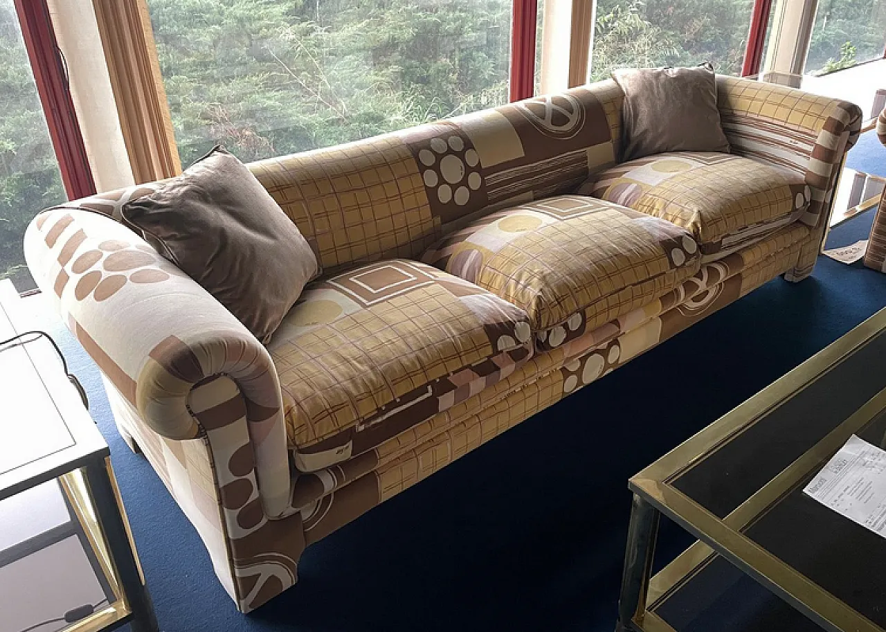 Soggiorno Vittoria di De Angelis Milano, anni '80 2