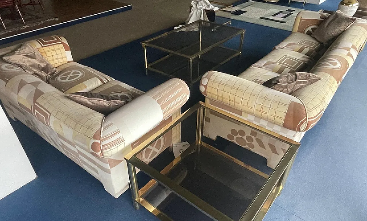 Soggiorno Vittoria di De Angelis Milano, anni '80 4