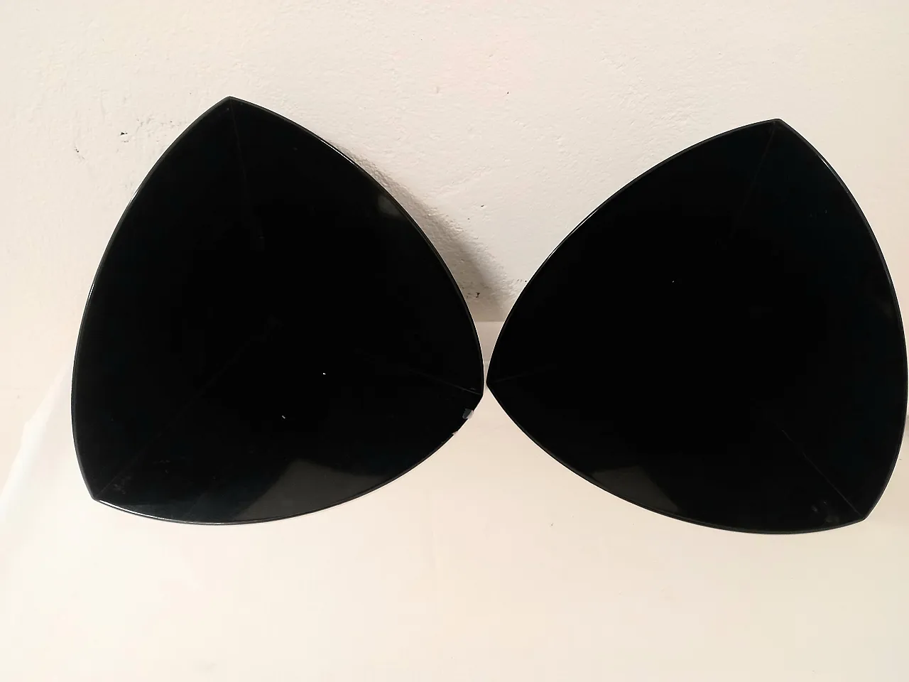 Coppia di fermalibri Kartell 4910 neri 1