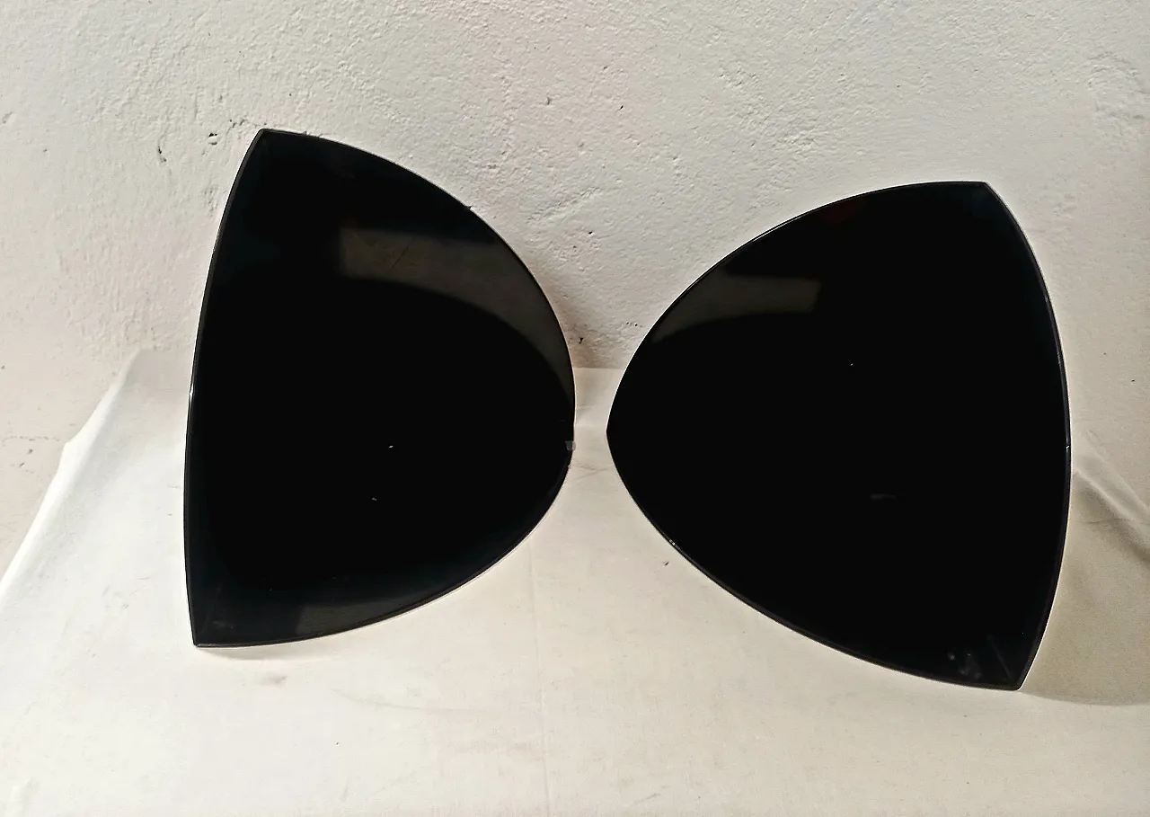 Coppia di fermalibri Kartell 4910 neri 2