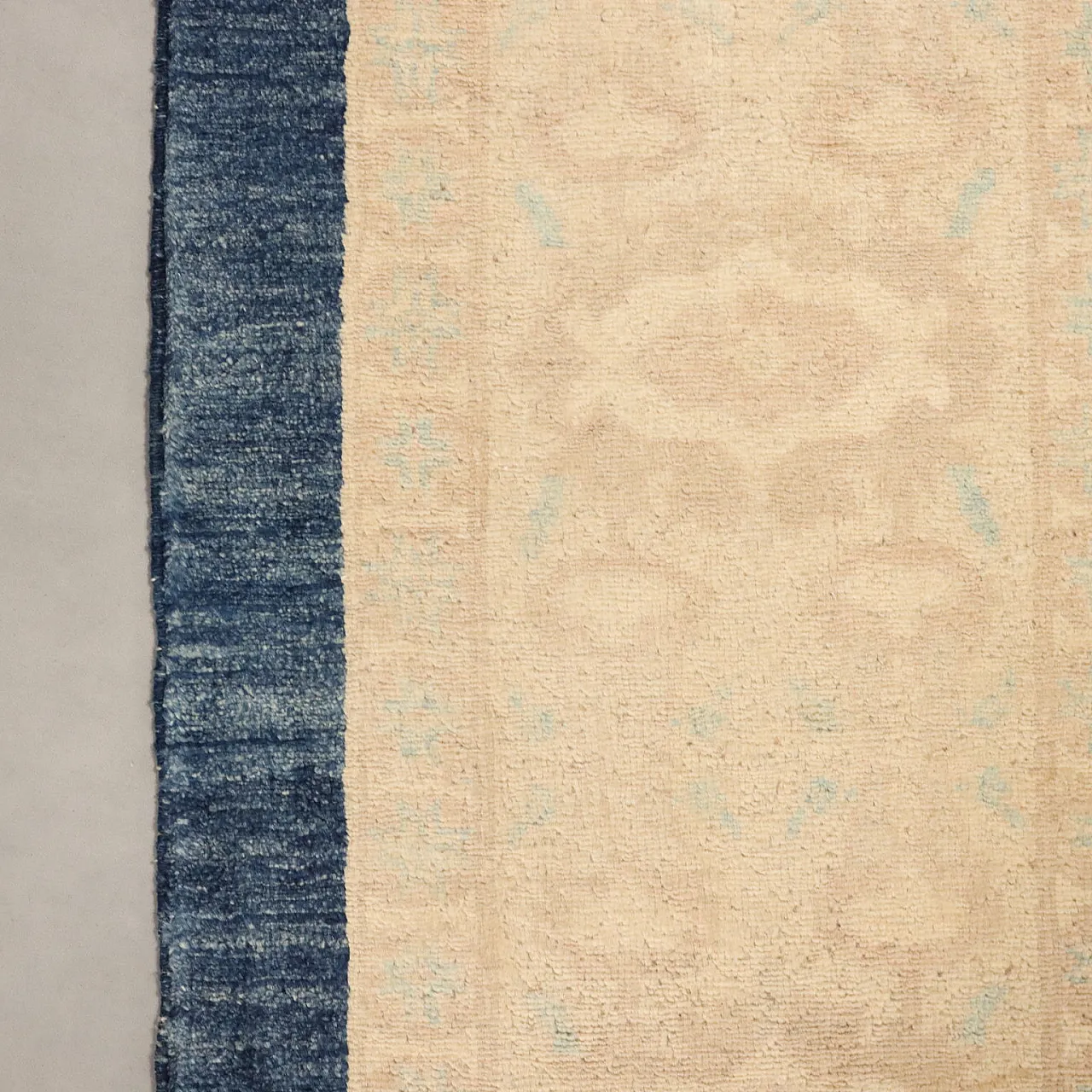 Herat rug in cotton and wool, thick knot, handmade, 20th century 6