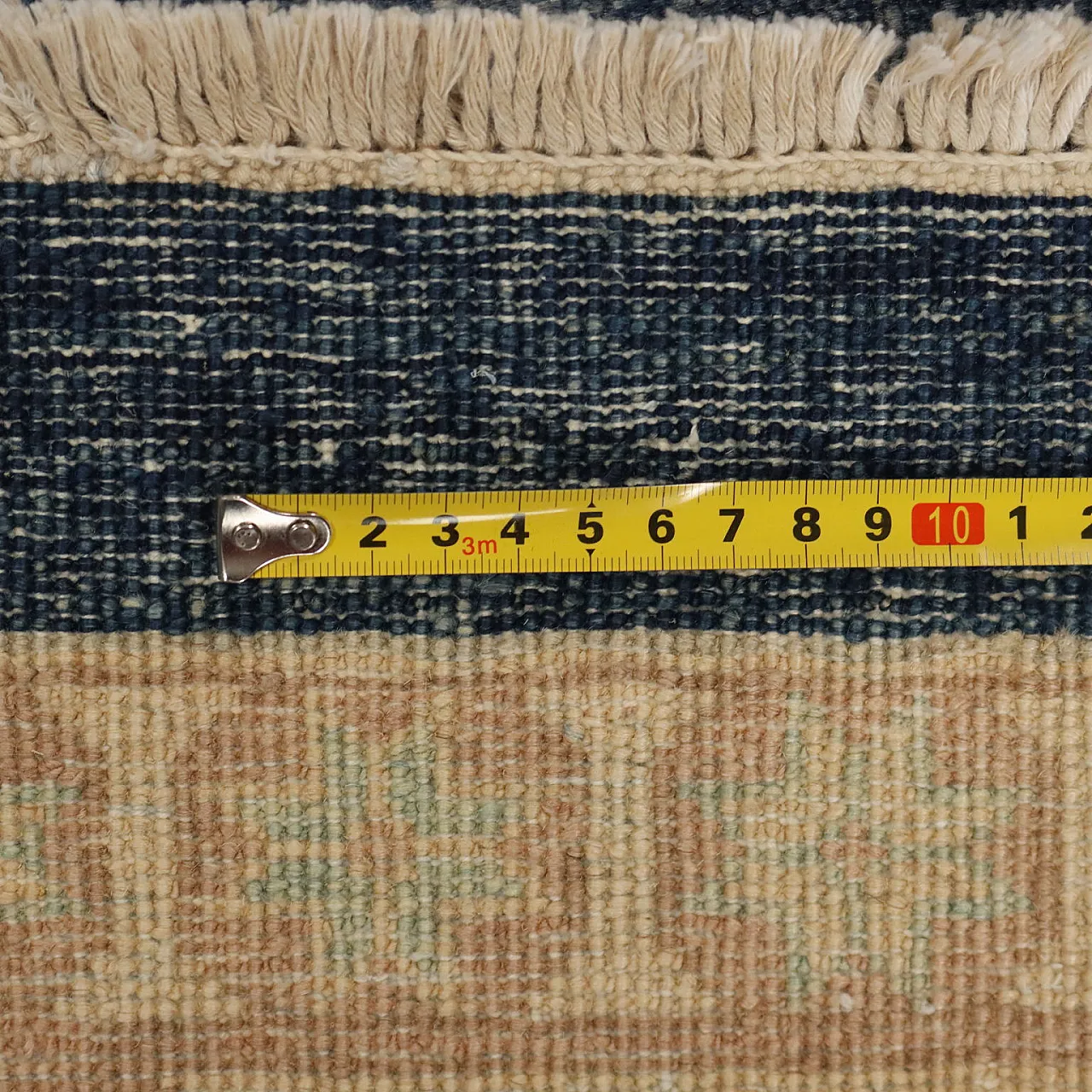 Herat rug in cotton and wool, thick knot, handmade, 20th century 7