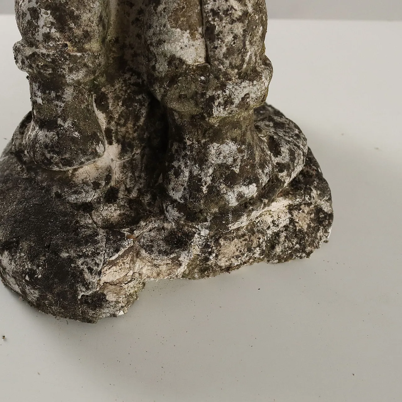 Nano da giardino con carriola in graniglia 5