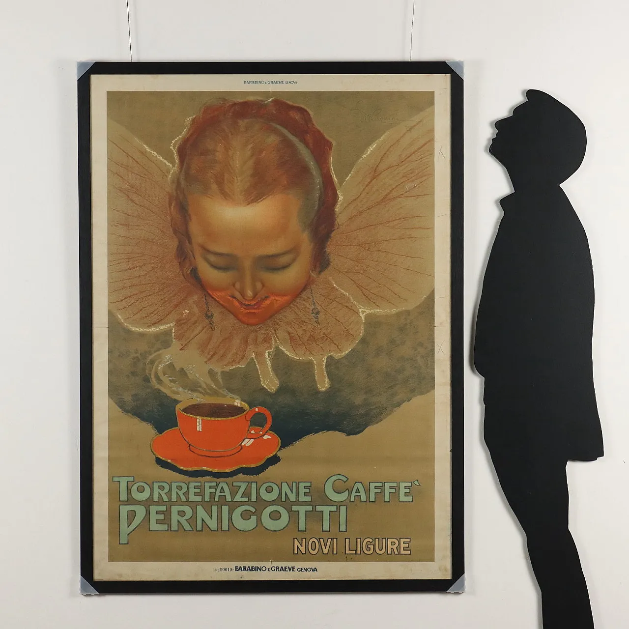 Manifesto Torrefazione Pernigotti, litografia di Ettore Mazzini, 1924 2