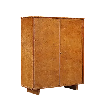 Mobile impiallacciato in radica di noce, '900