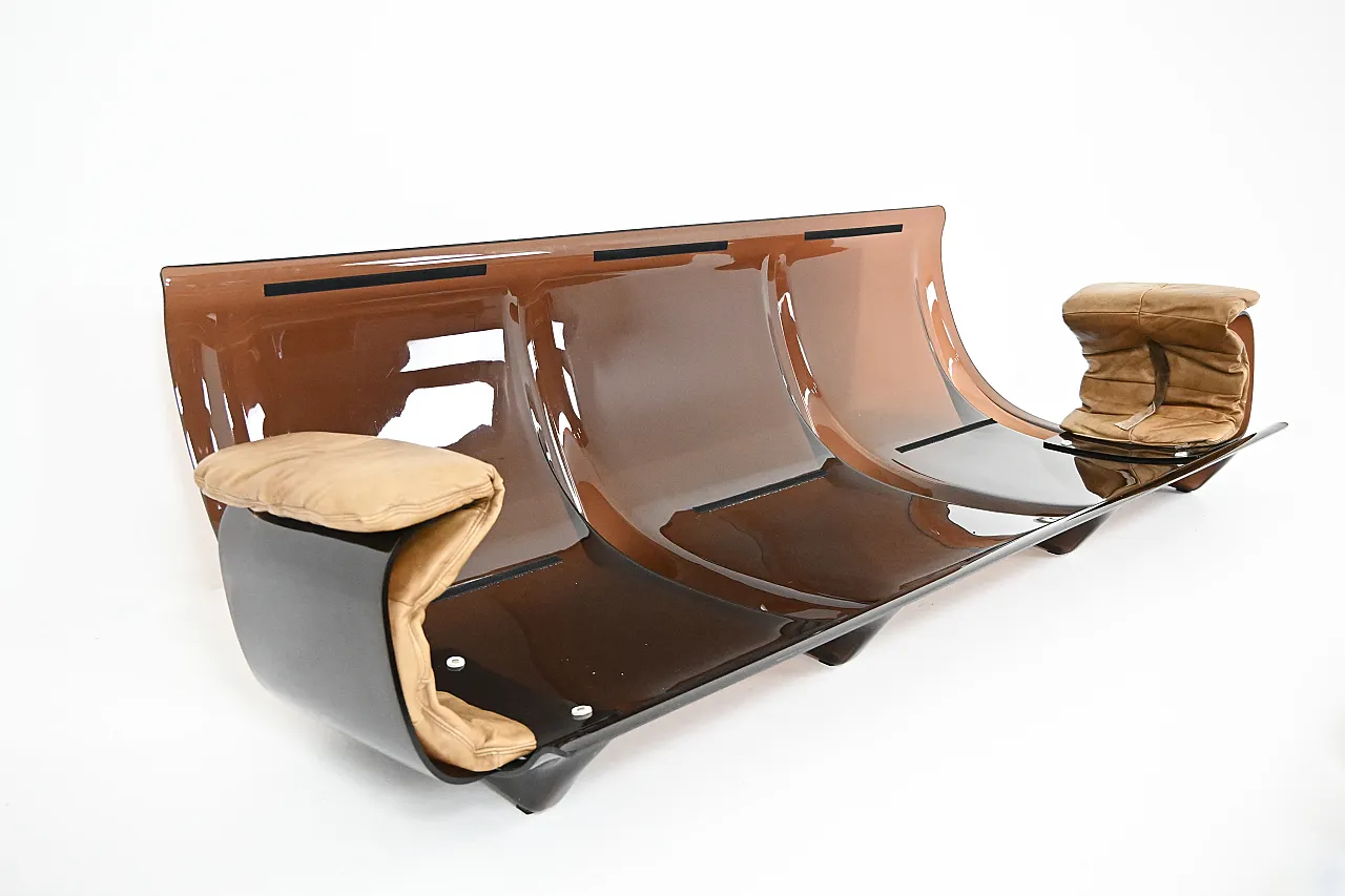 "Marsala" Sofa by Michel Ducaroy for Ligne Roset, 1970s 10