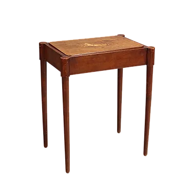 Tavolino in mogano, metà '800