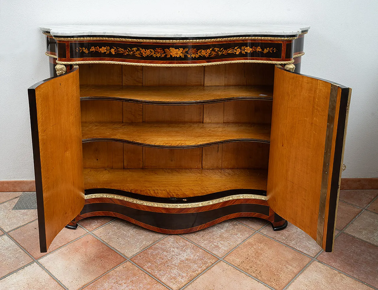 Credenza Napoleone III Francese, '800 6