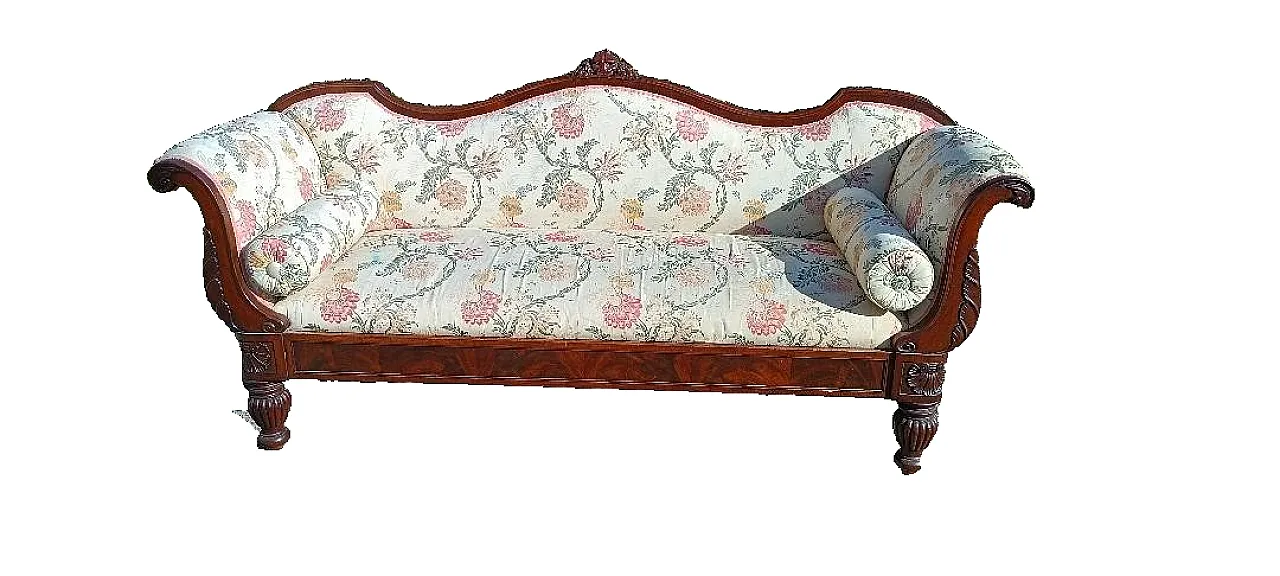 Carlo X boat sofa, early 19th century 1