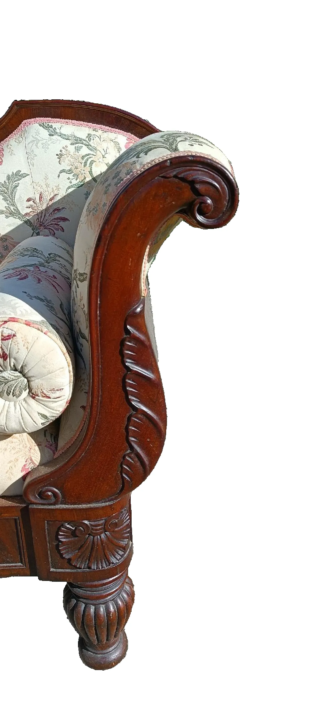 Carlo X boat sofa, early 19th century 3