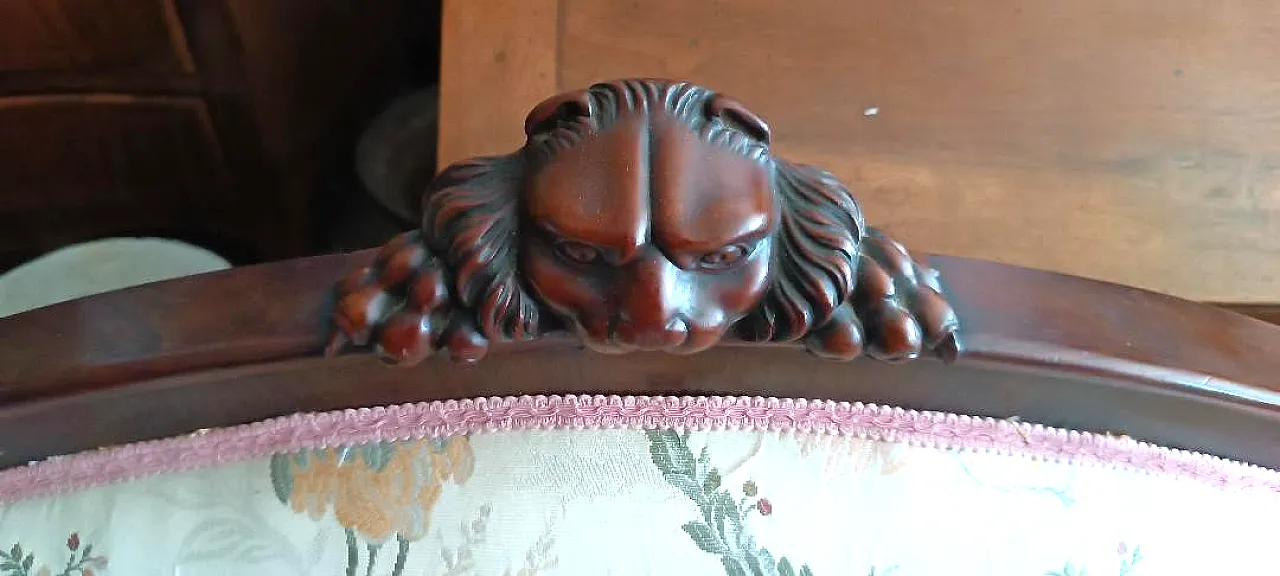 Carlo X boat sofa, early 19th century 5