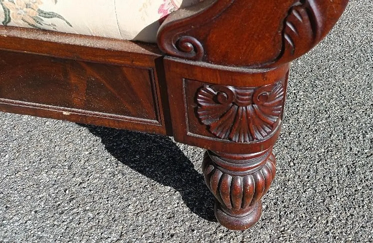 Carlo X boat sofa, early 19th century 7