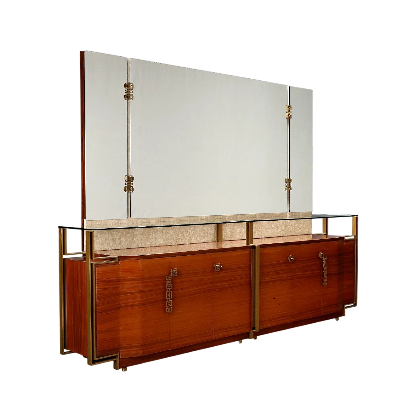 Canturina wooden living room cabinet, 20th century 11