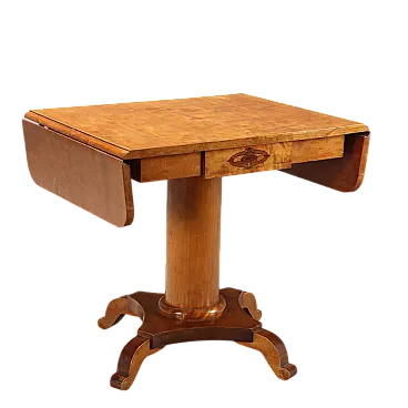 Tavolino in acero, fine '800