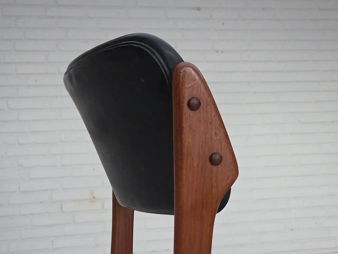 Pair of chairs by Erik Buch, model 49, teak wood, 1960s 10