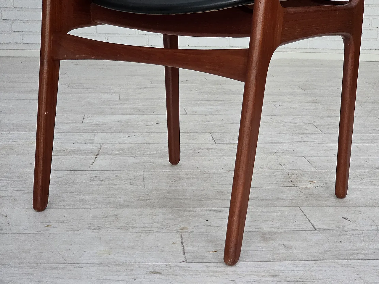 Pair of chairs by Erik Buch, model 49, teak wood, 1960s 12