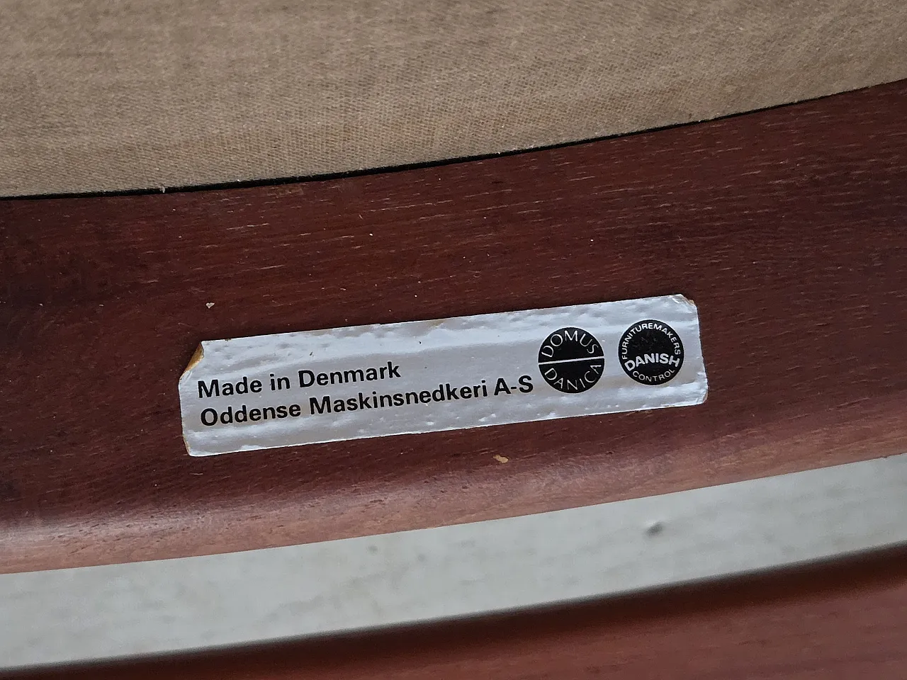 Pair of chairs by Erik Buch, model 49, teak wood, 1960s 18