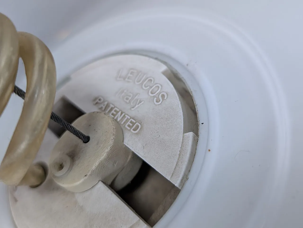 Leucos Murano glass pendant lamp, 1970s-80s 2