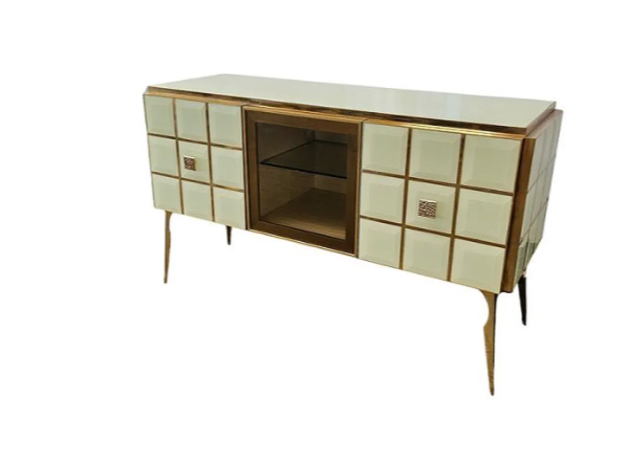Glass window sideboard, 20th century 3