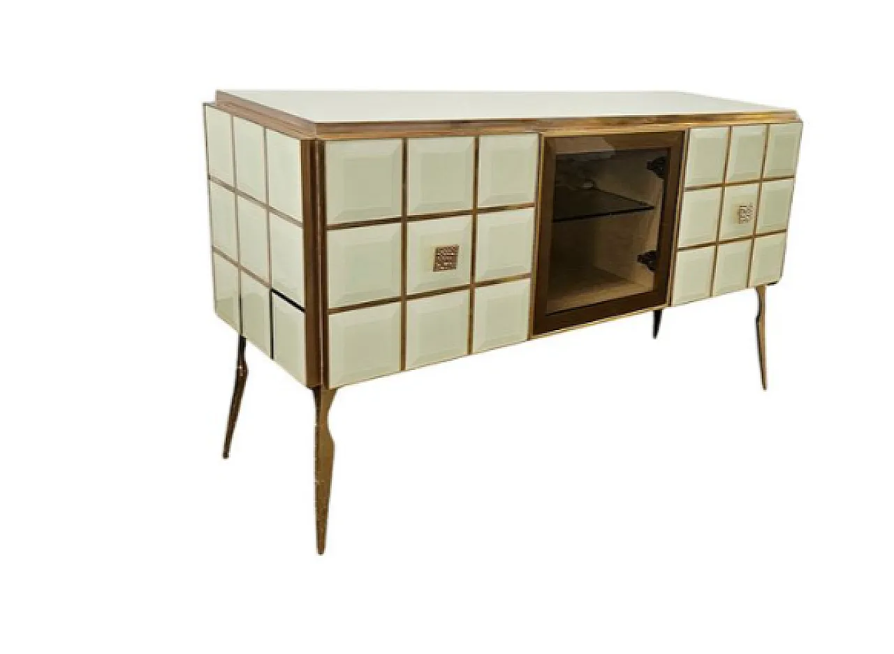 Glass window sideboard, 20th century 4