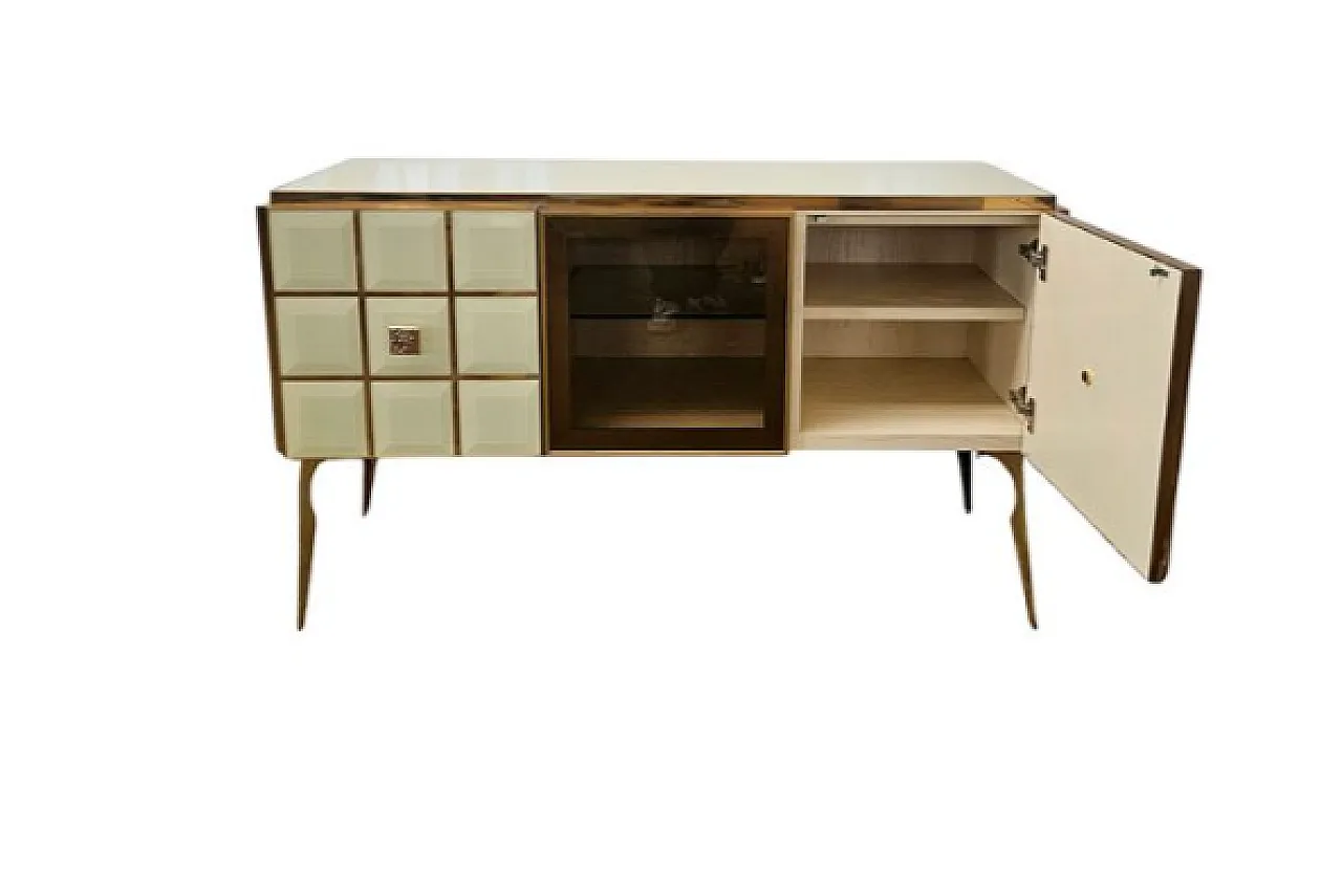 Glass window sideboard, 20th century 5