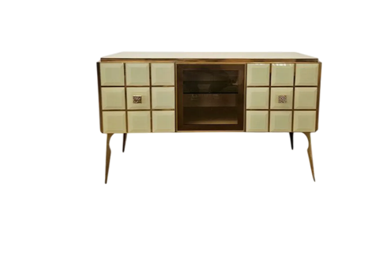 Glass window sideboard, 20th century 6