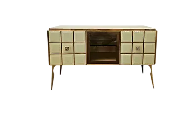 Credenza vetrina in vetro, '900