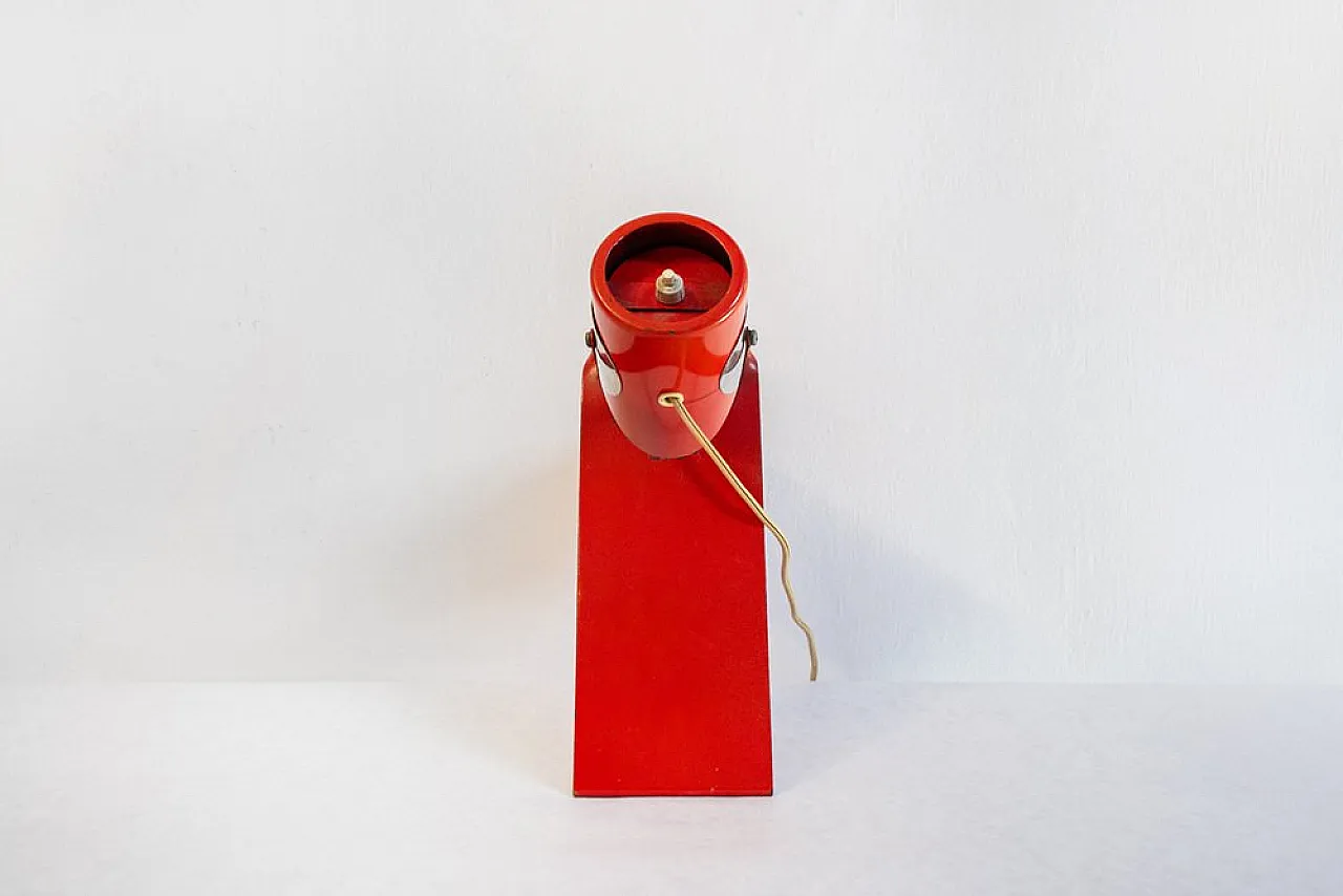 Lampada da scrivania in metallo laccato, anni '70 3