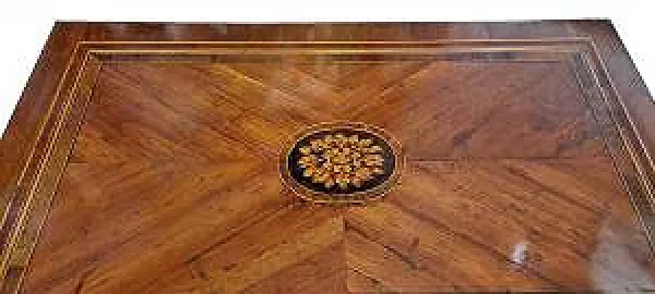 Louis XVI veneered wooden writing desk, 19th century 5